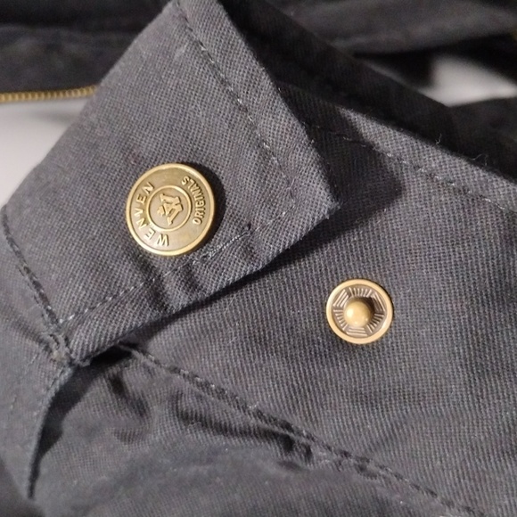 Wenven black canvas lightweight cotton lined jacket. Mint condition. XL - Picture 10 of 12